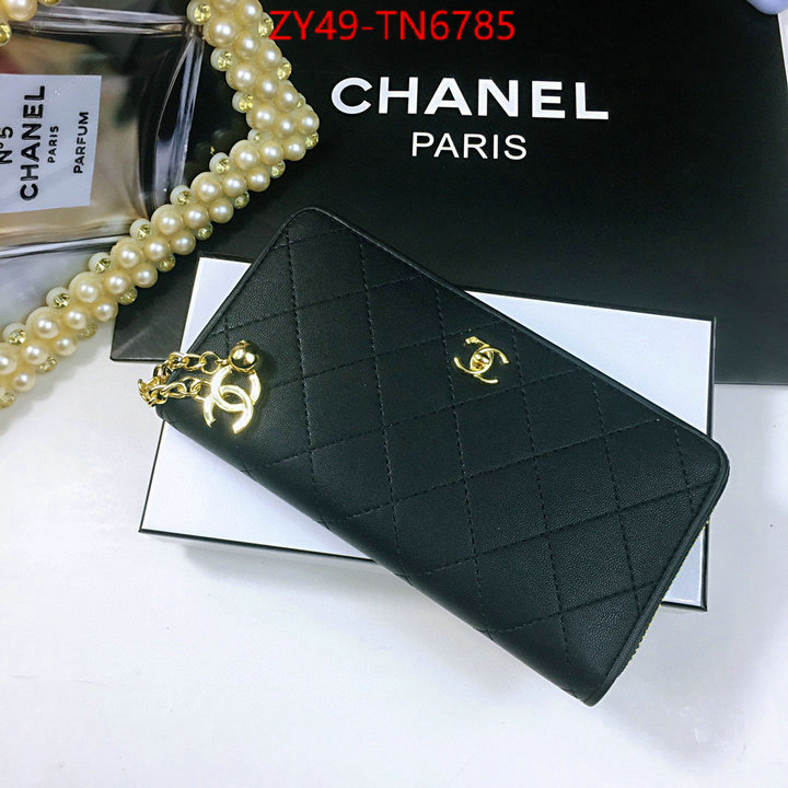 Chanel Bags(4A)-Wallet-,ID: TN6785,$: 49USD