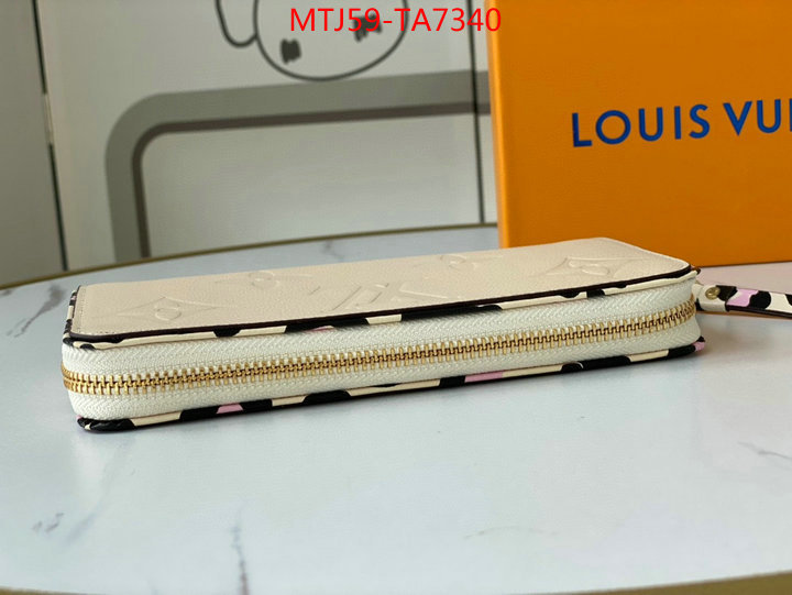 LV Bags(4A)-Wallet,ID: TA7340,$: 59USD