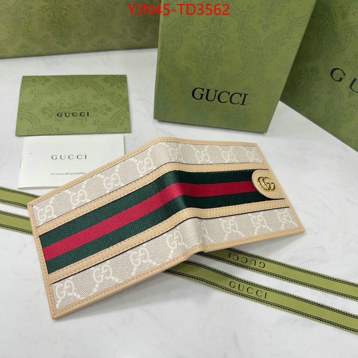 Gucci Bags(4A)-Wallet-,copy aaaaa ,ID: TD3562,$: 45USD