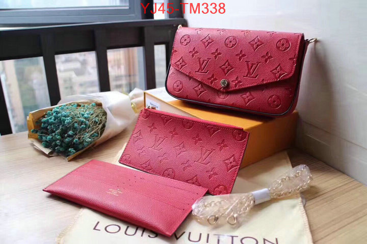 LV Bags(4A)-Wallet,ID: TM338,$:45USD