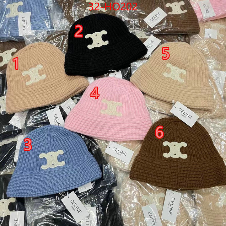 Cap (Hat)-Celine,what's the best place to buy replica , ID: HO202,$: 32USD