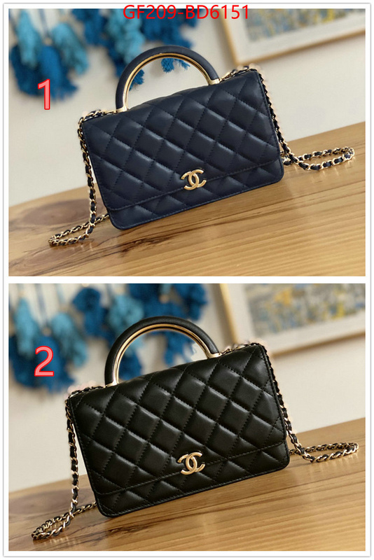 Chanel Bags(TOP)-Diagonal-,ID: BD6151,$: 209USD