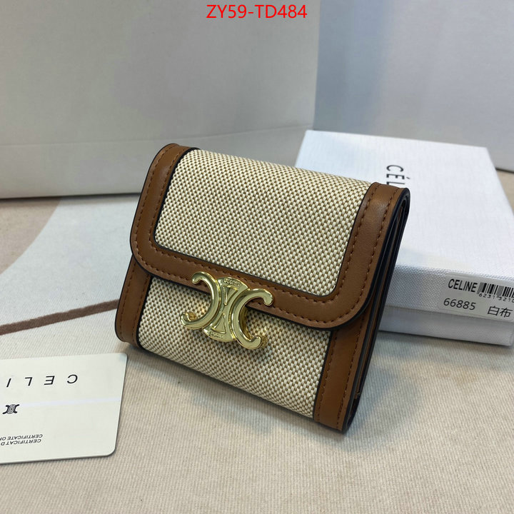 CELINE Bags(4A)-Wallet,1:1 replica ,ID: TD484,$: 59USD