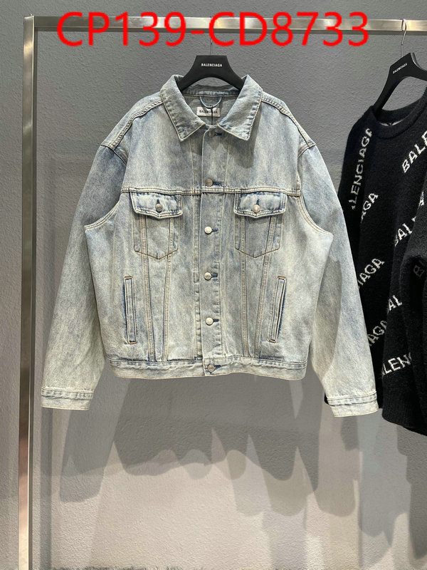 Clothing-Balenciaga,what is a 1:1 replica , ID: CD8733,$: 139USD