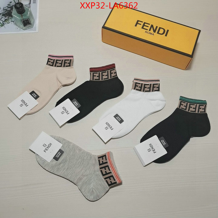 Sock-Fendi,wholesale designer shop , ID: LA6362,$: 32USD