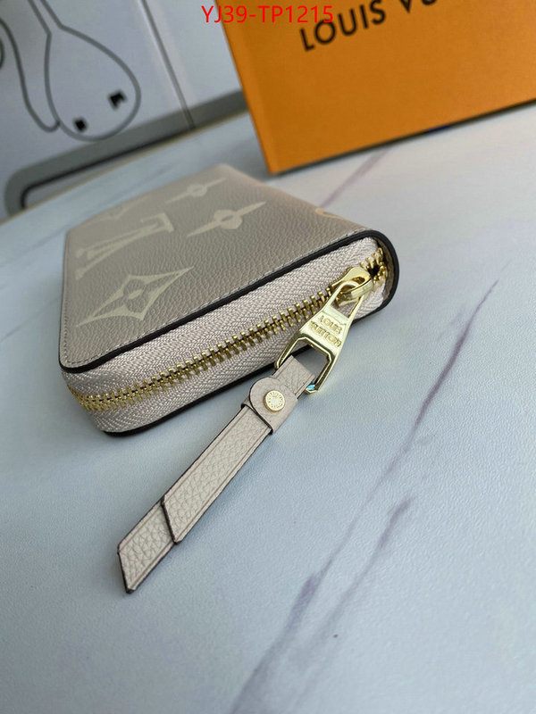 LV Bags(4A)-Wallet,ID: TP1215,$: 39USD