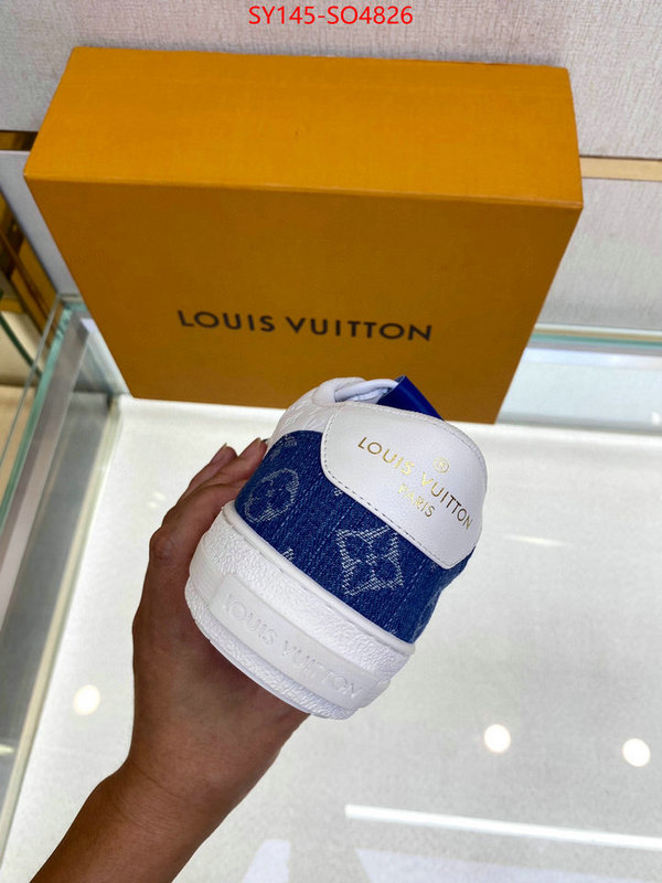 Men Shoes-LV,top quality designer replica , ID: SO4826,$: 145USD