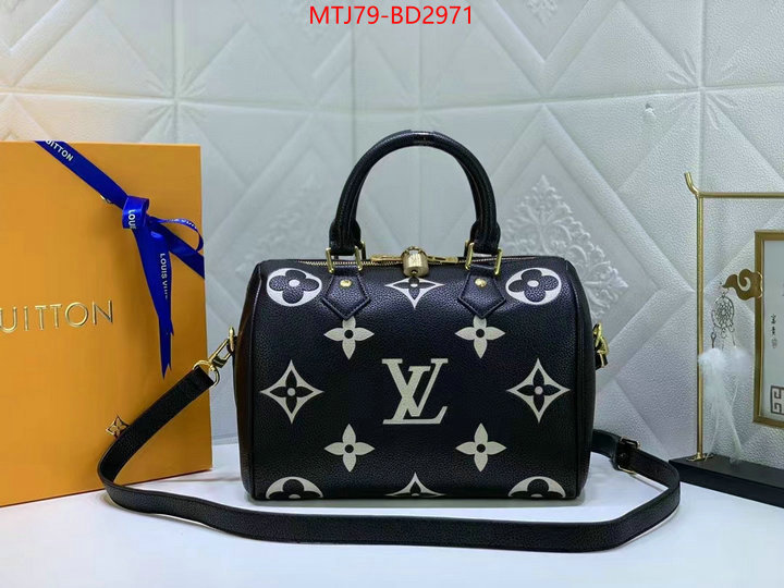 LV Bags(4A)-Speedy-,quality aaaaa replica ,ID: BD2971,$: 79USD