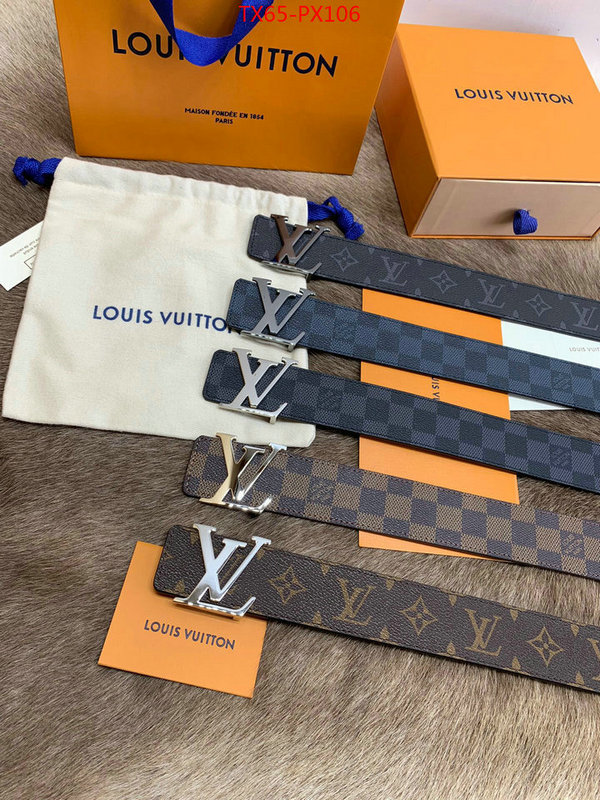 Belts-LV,replica every designer , ID: PX106,$: 65USD