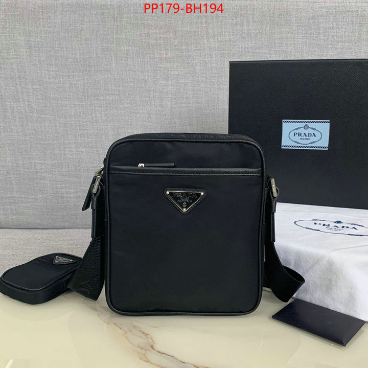 Prada Bags(TOP)-Diagonal-,ID: BH194,$:179USD