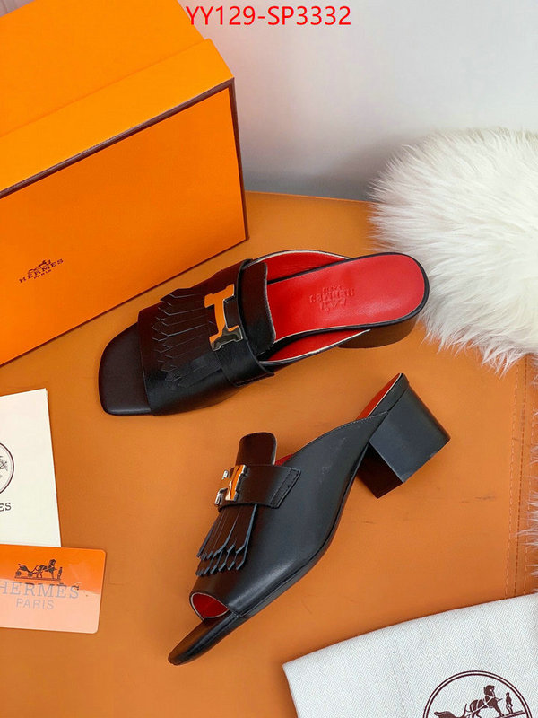 Women Shoes-Hermes,fake , ID: SP3332,$: 129USD