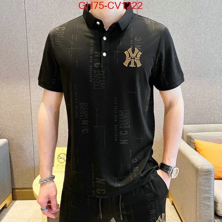 Clothing-Gucci,what's the best to buy replica , ID: CV1222,$: 75USD