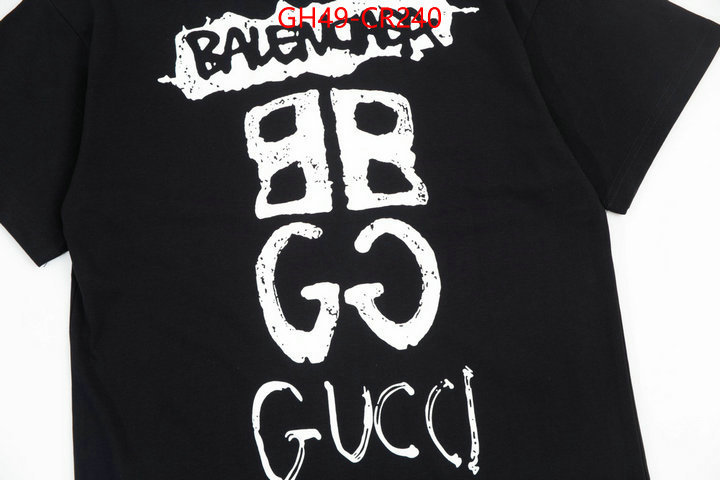 Clothing-Gucci,replcia cheap from china , ID: CR240,$: 49USD