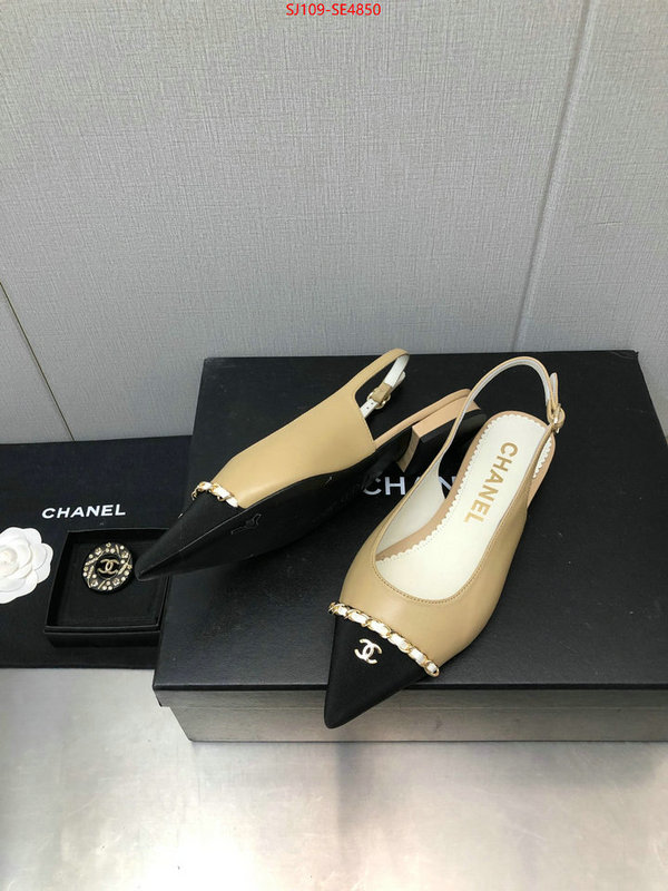 Women Shoes-Chanel,best quality fake , ID: SE4850,$: 109USD