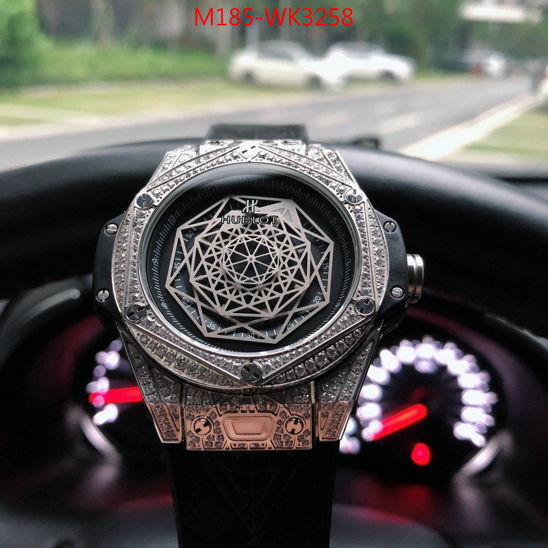 Watch(4A)-Hublot,buy best high quality ,ID: WK3258,$:185USD