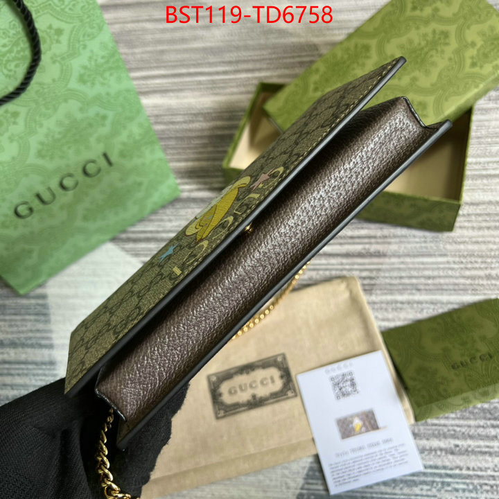 Gucci Bags(TOP)-Wallet-,ID: TD6758,$: 119USD