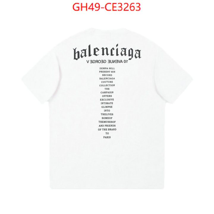 Clothing-Balenciaga,buy high-quality fake , ID: CE3263,$: 49USD