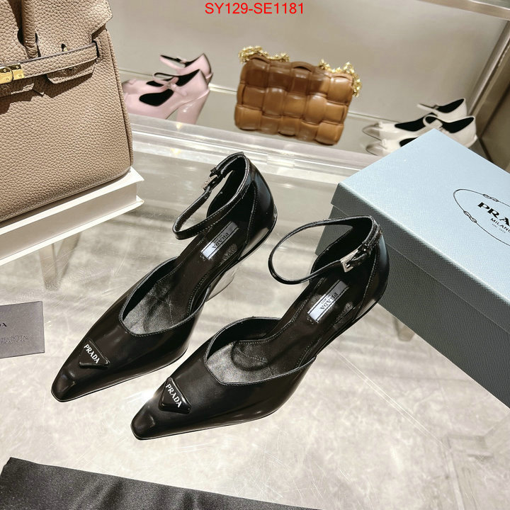 Women Shoes-Prada,customize best quality replica , ID: SE1181,$: 129USD