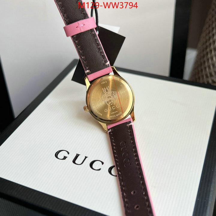 Watch(4A)-Gucci,replica wholesale , ID: WW3794,$: 129USD