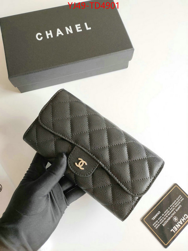 Chanel Bags(4A)-Wallet-,ID: TD4901,$: 49USD