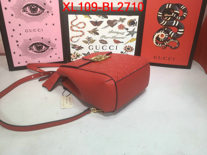 Gucci Bags(4A)-Backpack-,where to buy ,ID: BL2710,$: 109USD