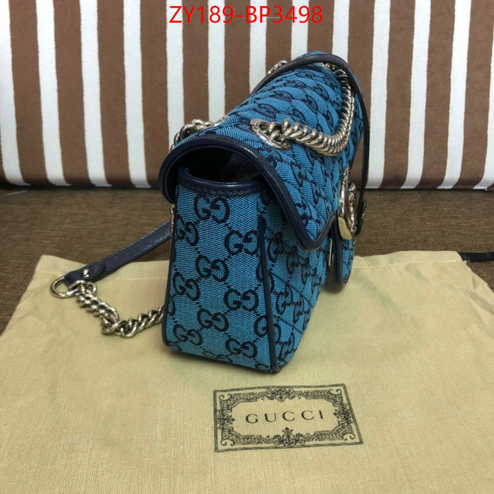 Gucci Bags(TOP)-Marmont,ID: BP3498,$: 189USD