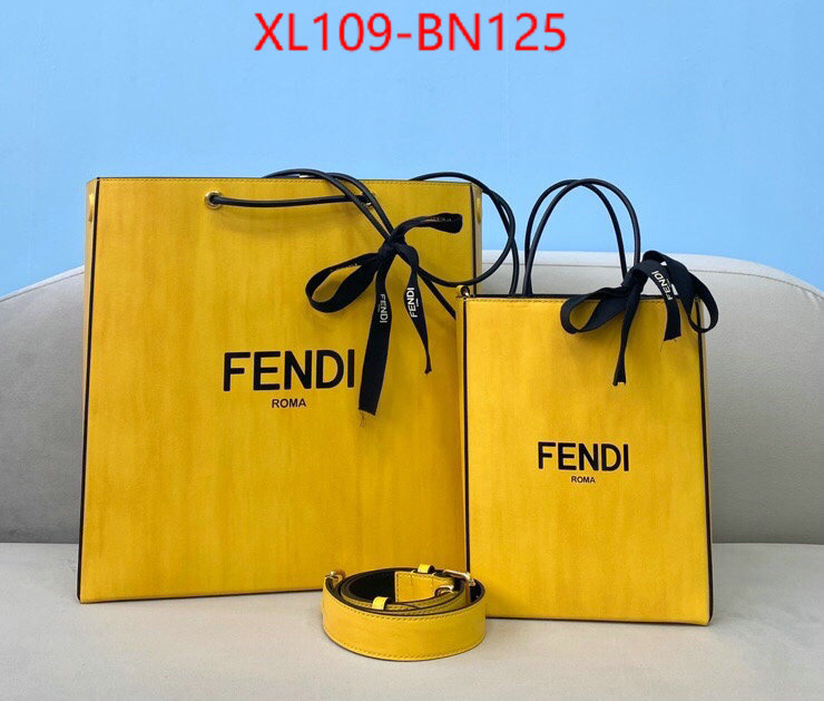 Fendi Bags(4A)-Handbag-,fake ,ID: BN125,$: 109USD