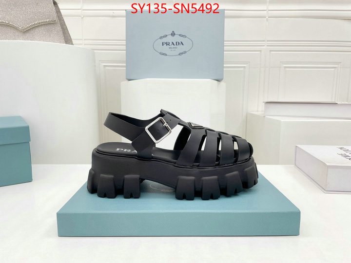 Women Shoes-Prada,best quality fake , ID: SN5492,$: 135USD