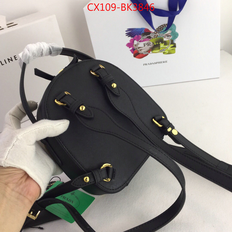 Prada Bags(4A)-Backpack-,replicas ,ID: BK3846,$:109USD