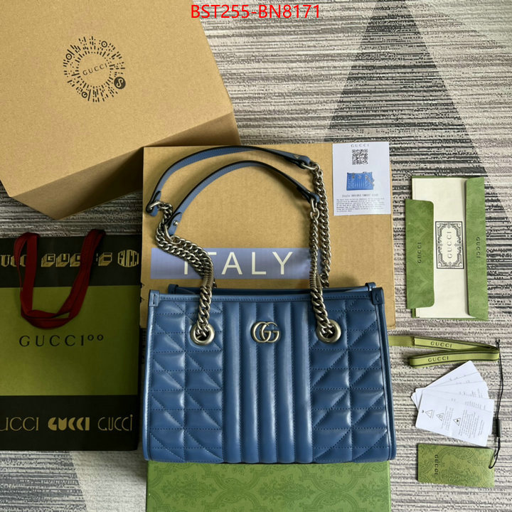 Gucci Bags(TOP)-Marmont,high quality replica ,ID: BN8171,$: 255USD