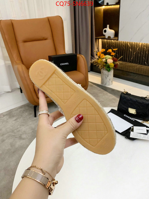 Women Shoes-Chanel,shop designer replica , ID: SN6639,$: 75USD