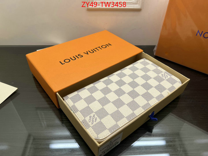 LV Bags(4A)-Wallet,wholesale 2023 replica ,ID: TW3458,$: 49USD