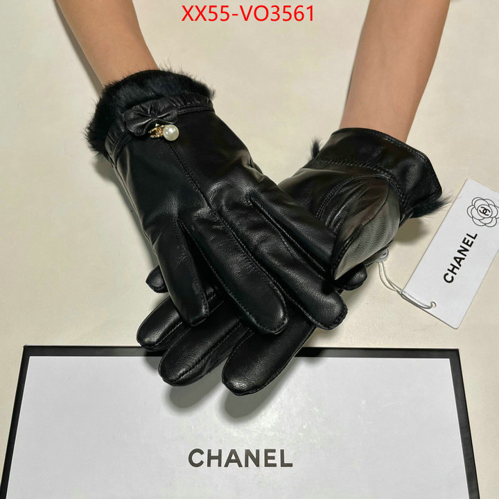 Gloves-Chanel,mirror copy luxury , ID: VO3561,$: 55USD