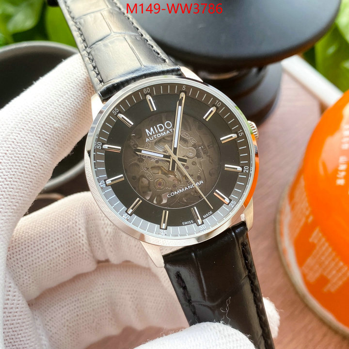 Watch(4A)-Mido,how to find designer replica ,ID: WW3786,$: 149USD