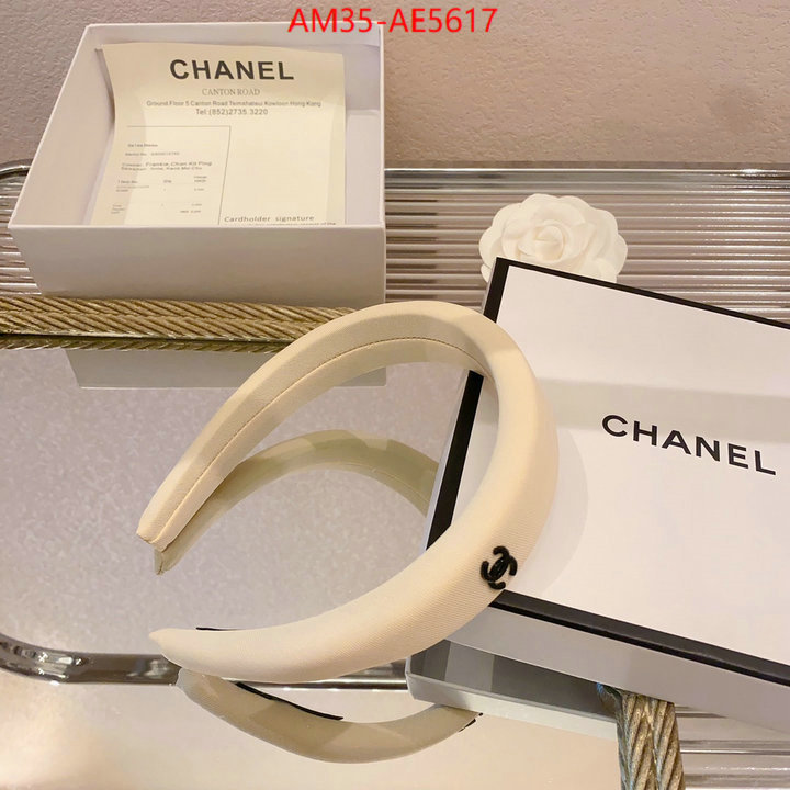 Hair band-Chanel,we provide top cheap aaaaa , ID: AE5617,$: 35USD