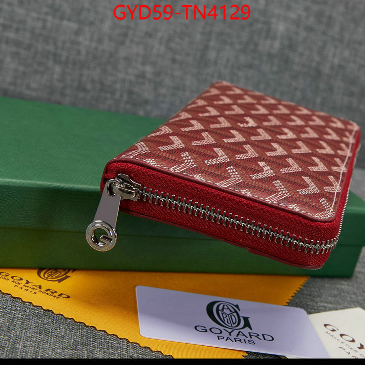 Goyard Bags(4A)-Wallet,aaaaa replica designer ,ID: TN4129,$: 59USD