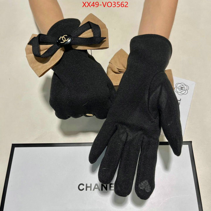 Gloves-Chanel,wholesale sale , ID: VO3562,$: 49USD