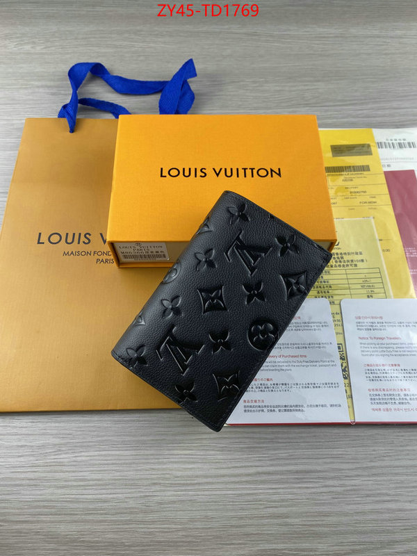 LV Bags(4A)-Wallet,ID: TD1769,$: 45USD