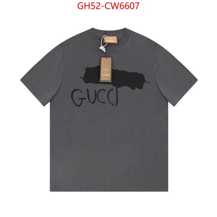 Clothing-Gucci,buy best quality replica , ID: CW6607,$: 52USD