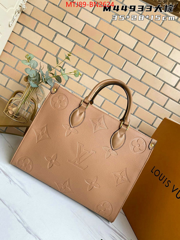 LV Bags(4A)-Handbag Collection-,ID: BN2624,$: 89USD