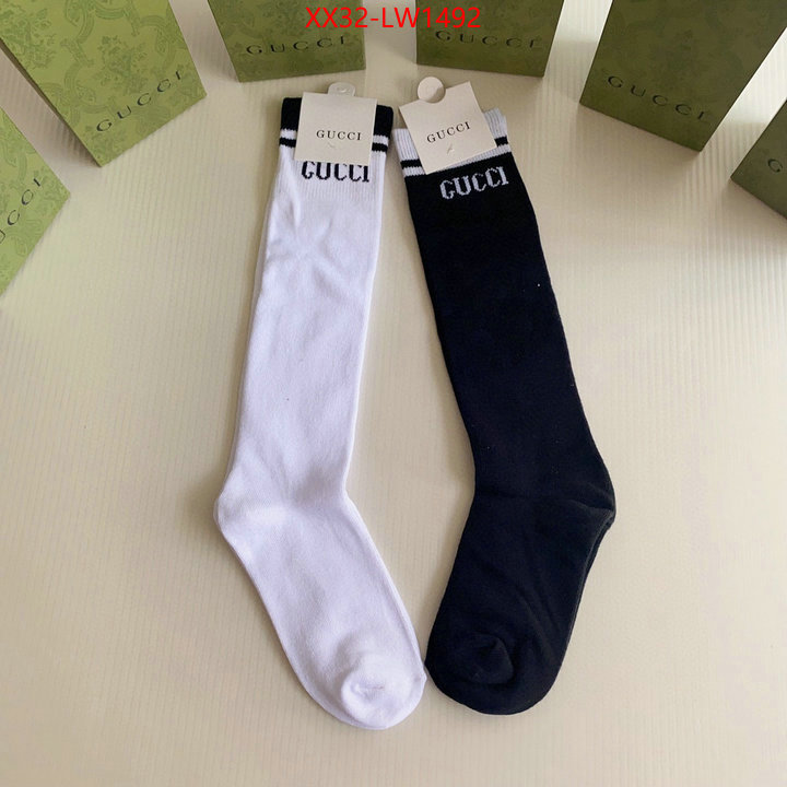 Sock-Gucci,the top ultimate knockoff , ID: LW1492,$: 32USD