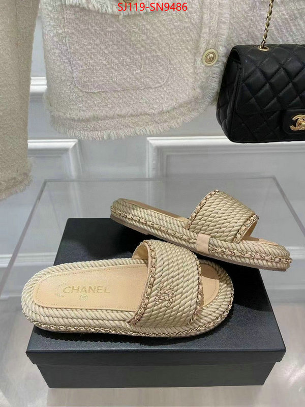 Women Shoes-Chanel,aaaaa+ replica designer , ID: SN9486,$: 119USD