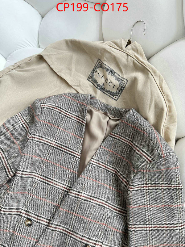 Clothing-Gucci,quality aaaaa replica , ID: CO175,$: 199USD