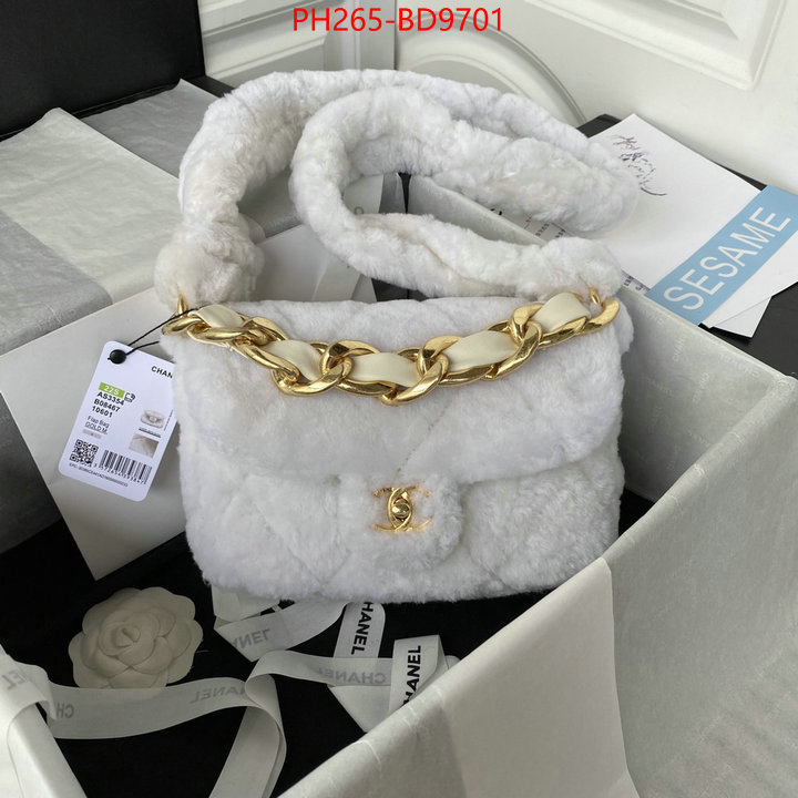 Chanel Bags(TOP)-Diagonal-,ID: BD9701,$: 265USD