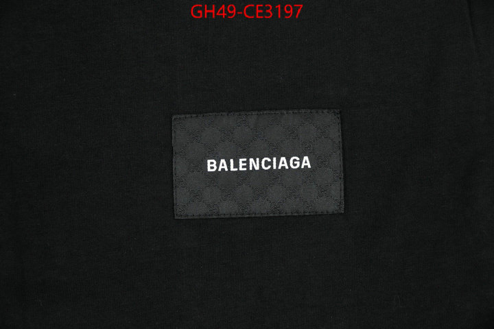 Clothing-Balenciaga,wholesale sale , ID: CE3197,$: 49USD