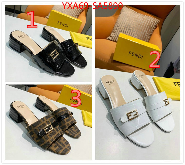 Women Shoes-Fendi,best replica quality , ID: SA5890,$: 69USD