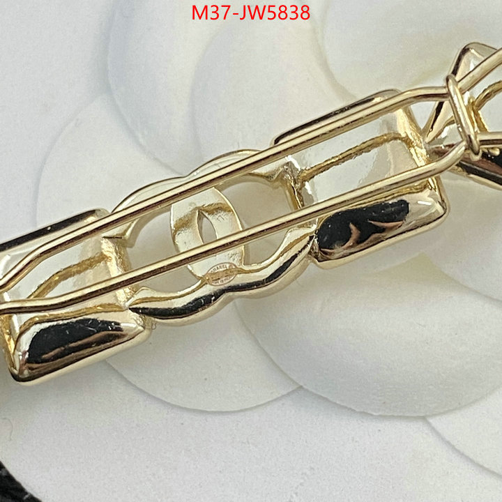 Hair band-Chanel,luxury cheap replica , ID: JW5838,$: 37USD