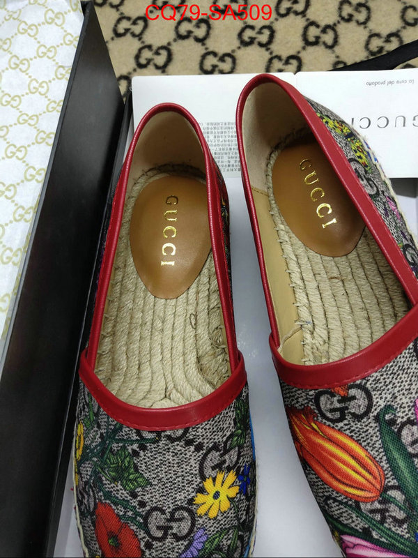 Women Shoes-Gucci,top 1:1 replica , ID:SA509,$:79USD