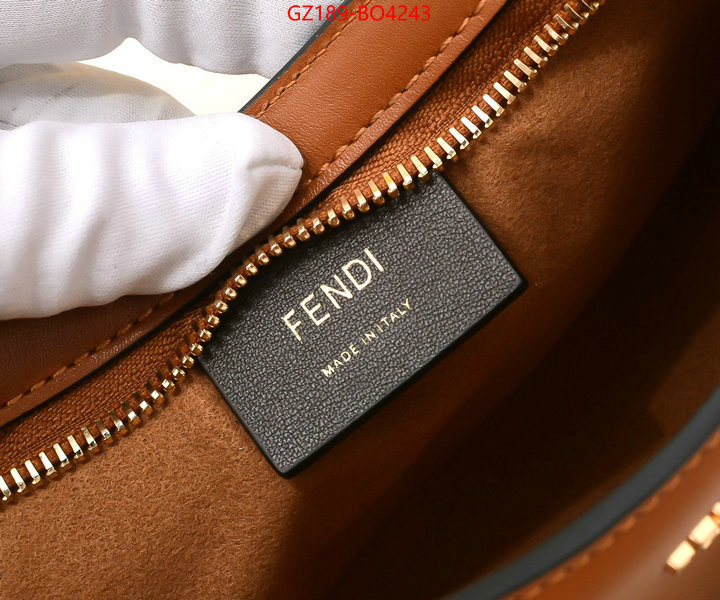 Fendi Bags(TOP)-Handbag-,fake designer ,ID: BO4243,$: 189USD