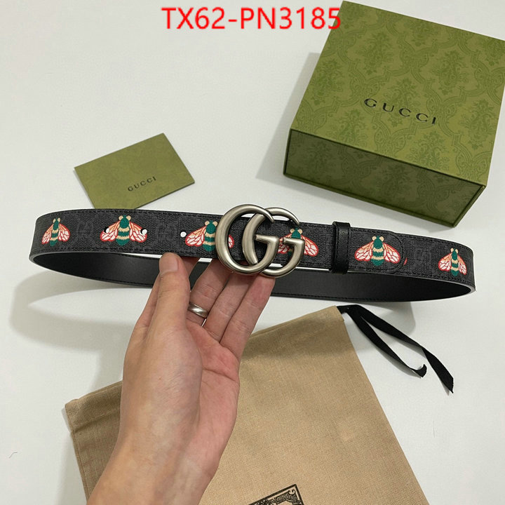 Belts-Gucci,top , ID: PN3185,$: 62USD